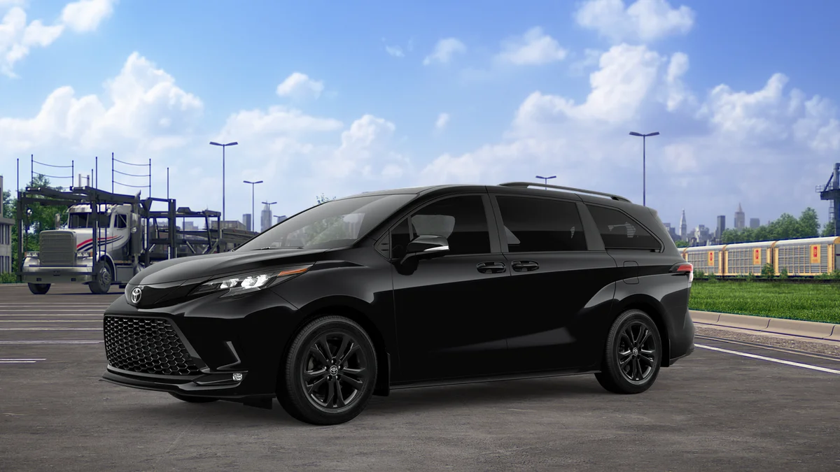 New 2026 Midnight Black Metallic Toyota XSE image 2