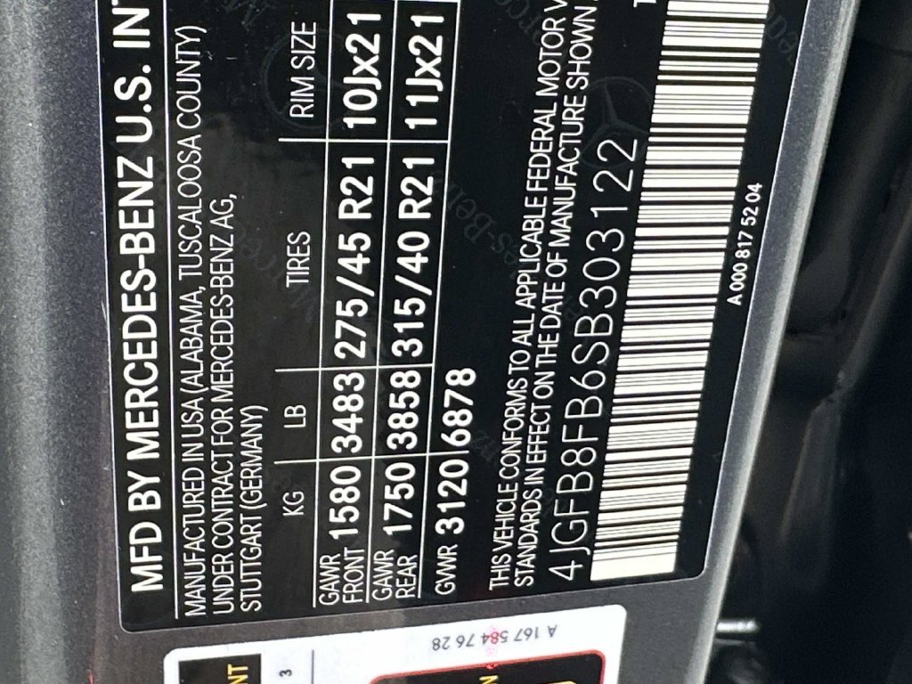 Certified Used 2025 Selenite Grey Metallic Mercedes-Benz GLE 580 image 31