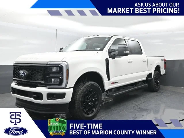 New 2027 Star White Metallic Tri-Coat Ford F-350® Lariat® image 1