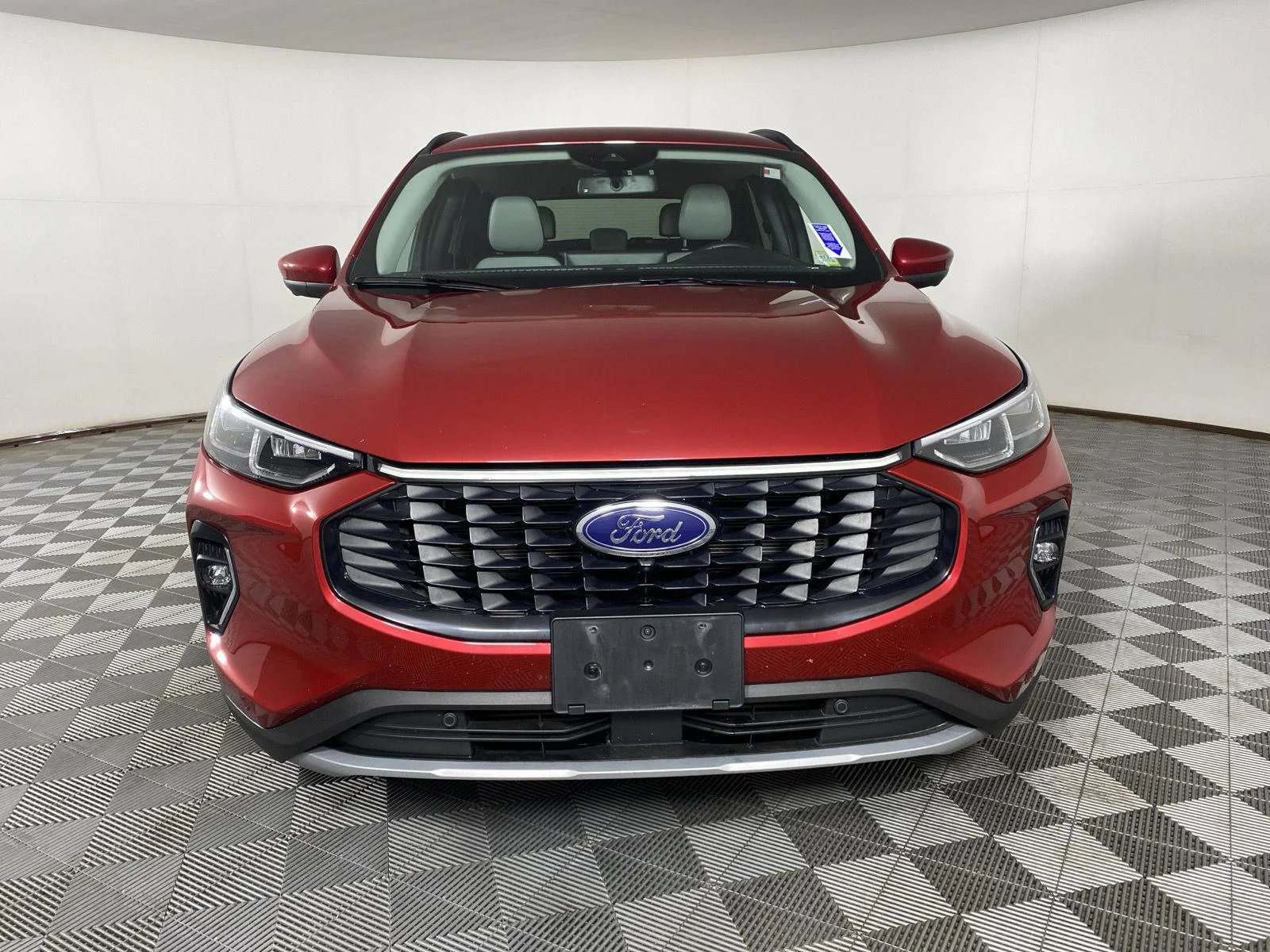 Used 2023 Rapid Red Metallic Tinted Clearcoat Ford Platinum image 12