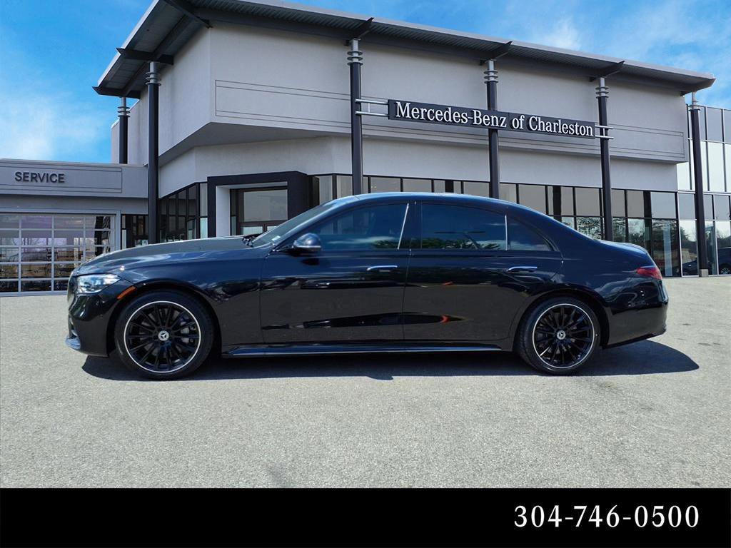 Used 2023 Obsidian Black Metallic Mercedes-Benz S500 image 6
