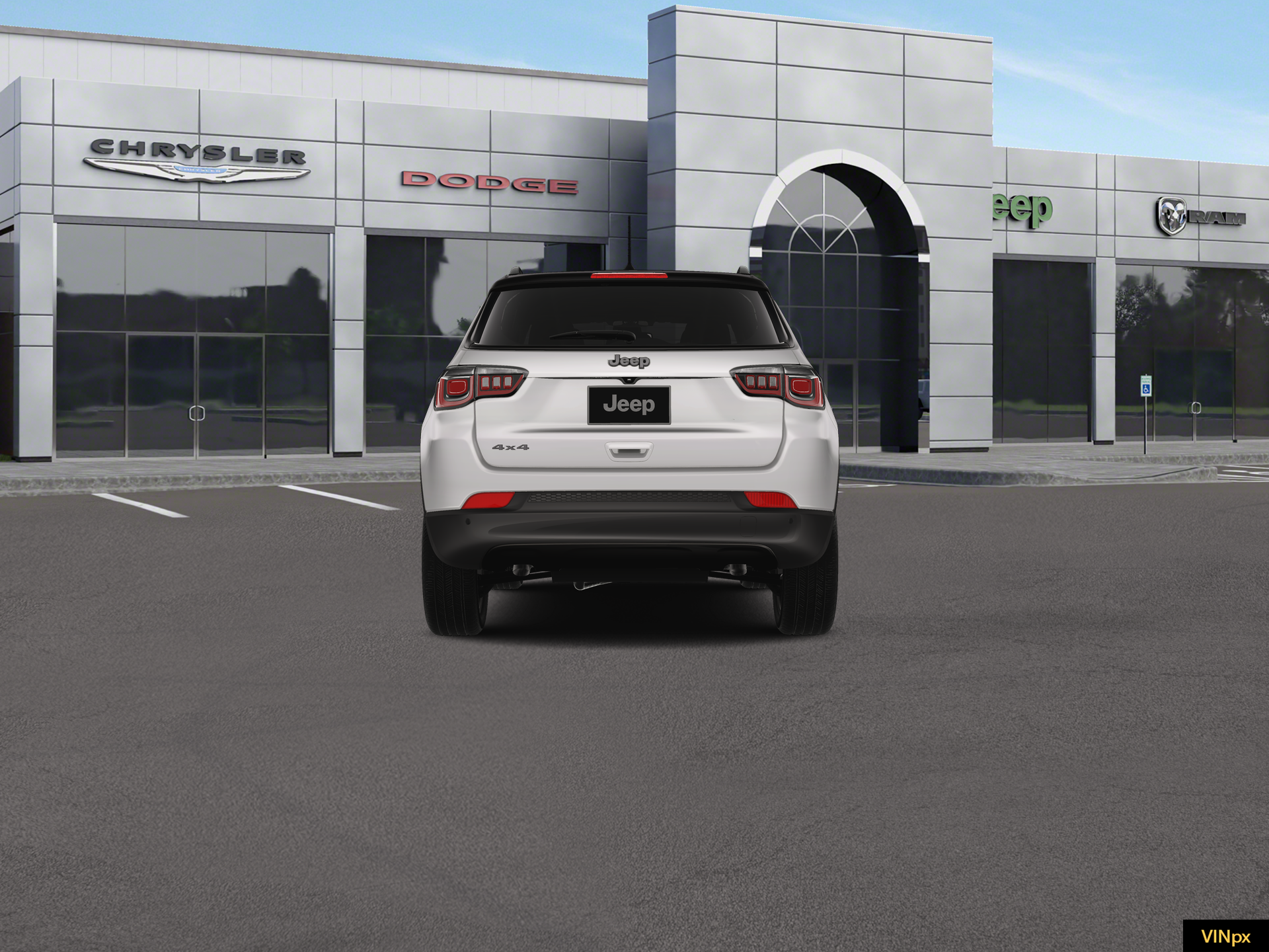 New 2026 Bright White Clear-Coat Exterior Paint Jeep Limited Altitude image 6