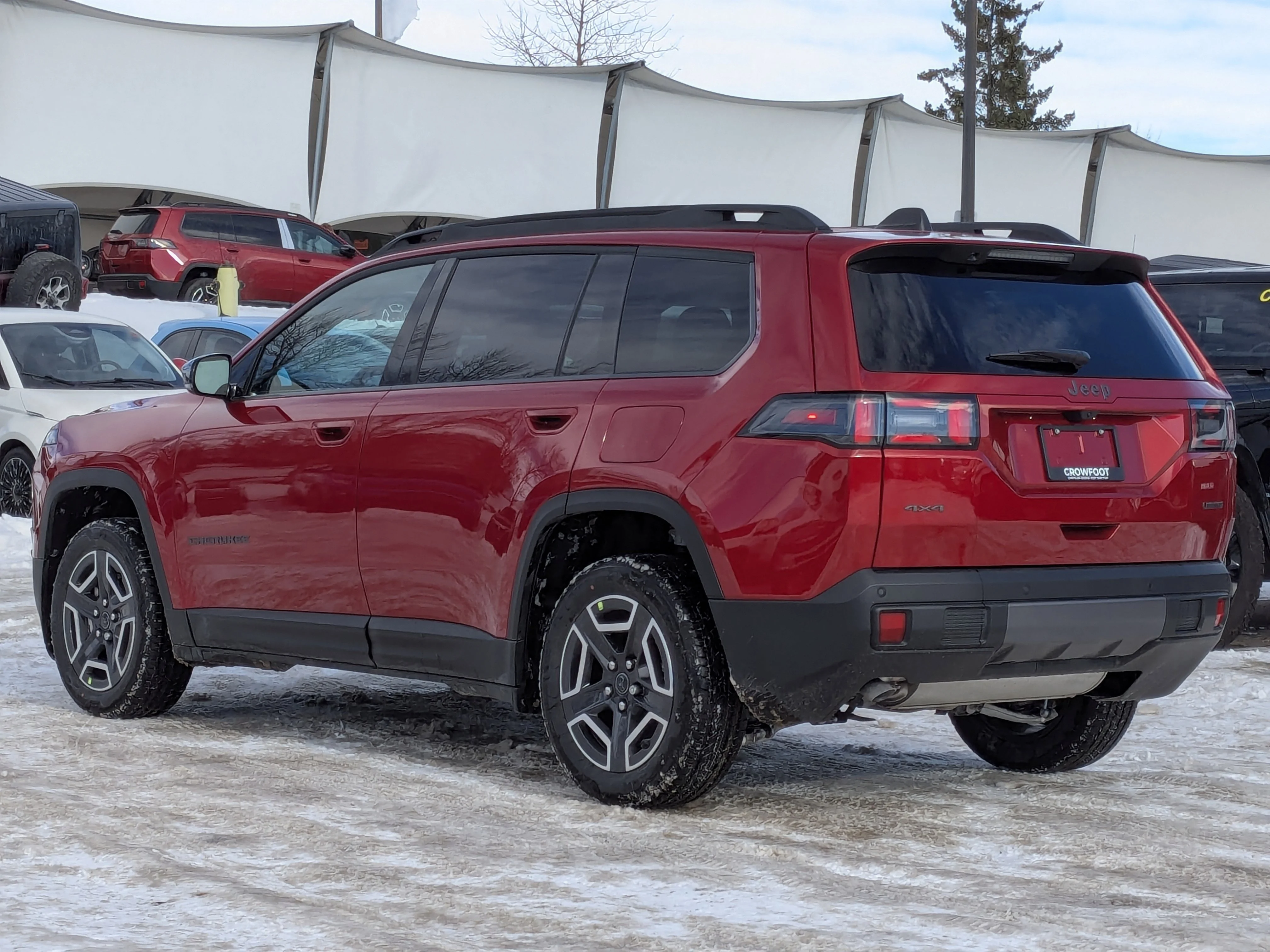 New 2026 Red Jeep Limited - - Tech Group - Panoramic Sunroof - Trailer Tow - Remote Start & tons more! image 6