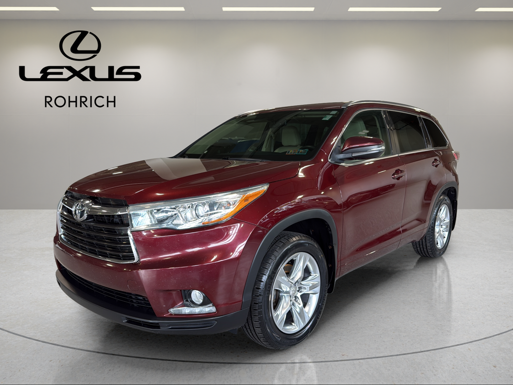 Used 2014 Red Toyota Limited image 1