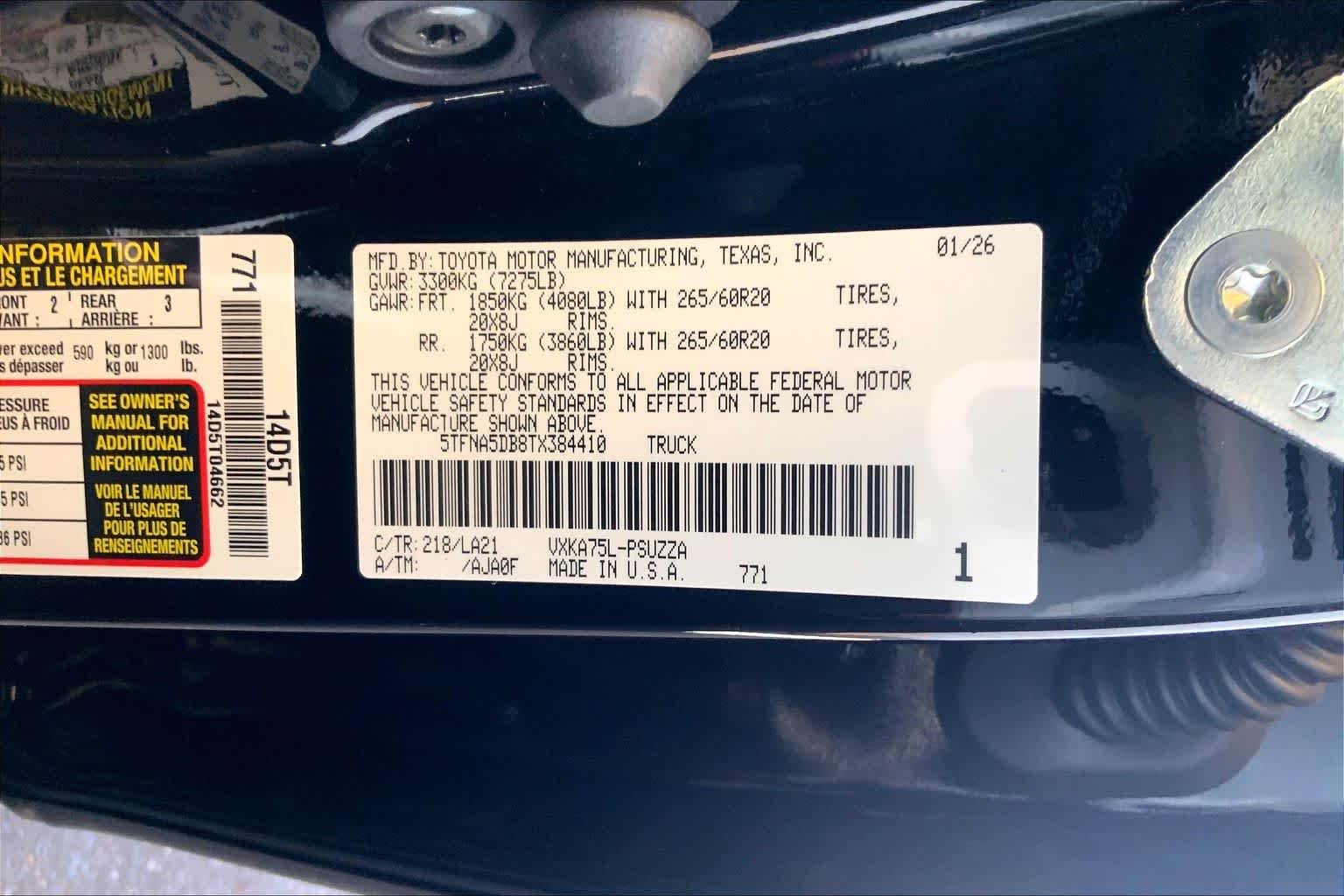 2026 Toyota Tundra Platinum - Photo 21