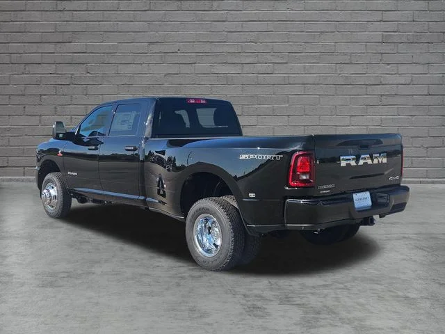 New 2027 Diamond Black Crystal Pearlcoat RAM Big Horn image 3