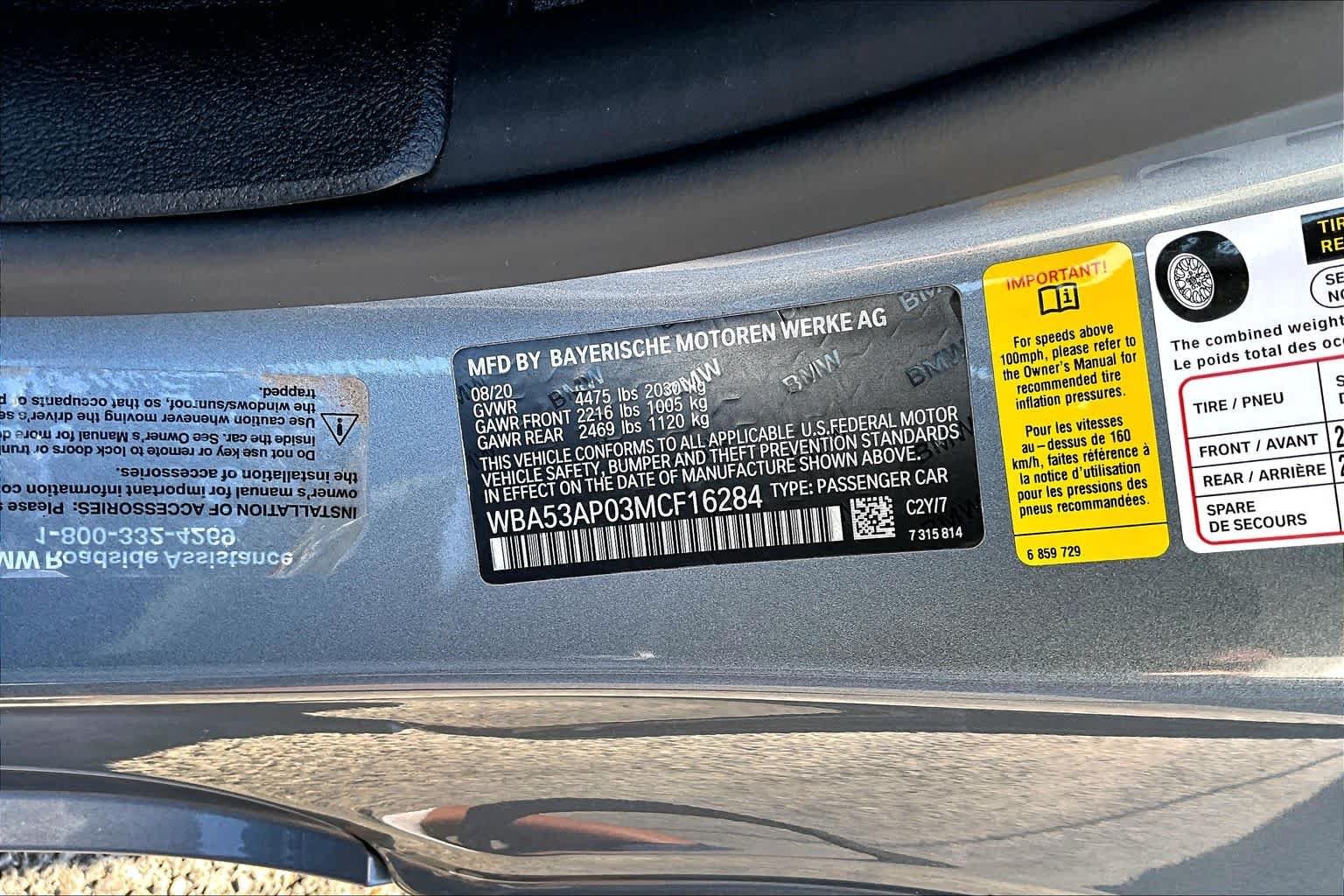 Used 2021 Bluestone Metallic BMW 430i image 36