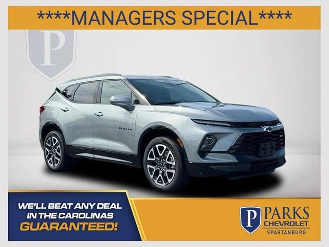 Used 2025 Gray Chevrolet RS image 1