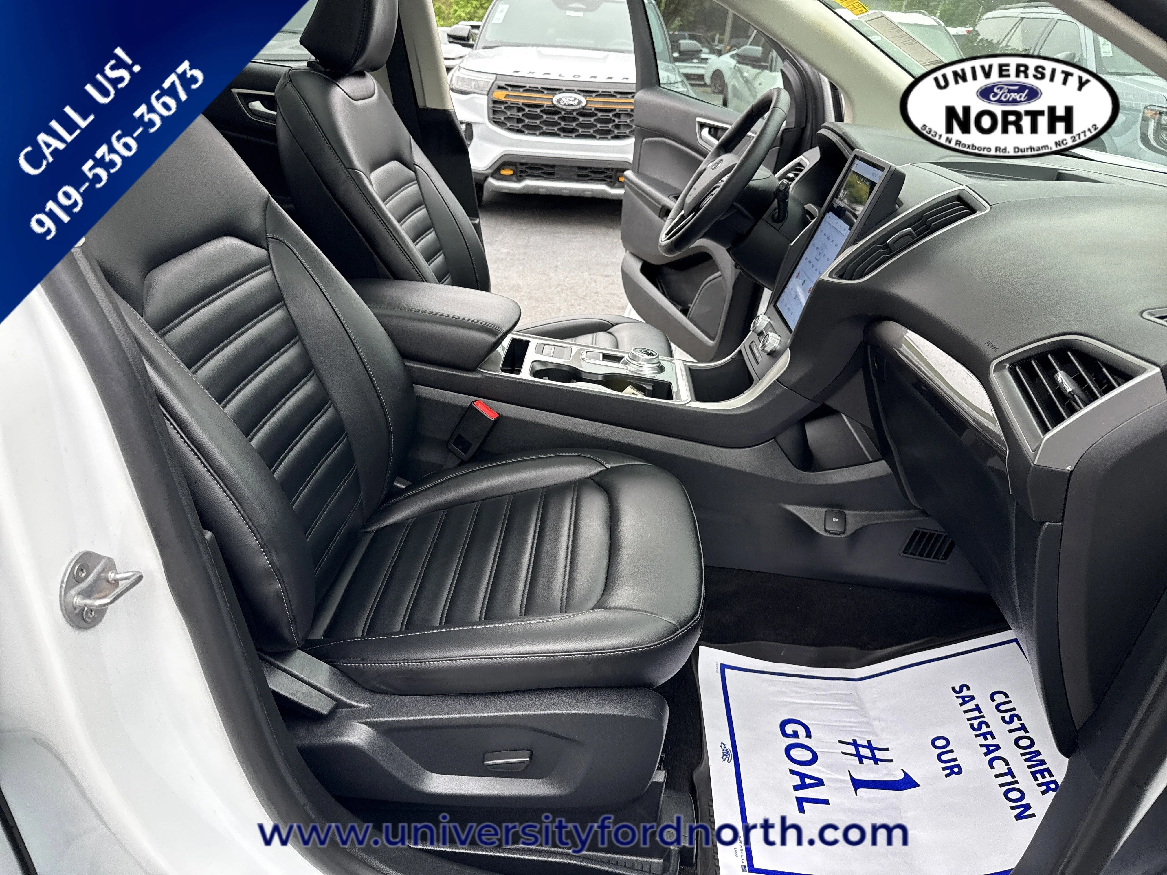 Used 2024 Oxford White Ford SEL image 35