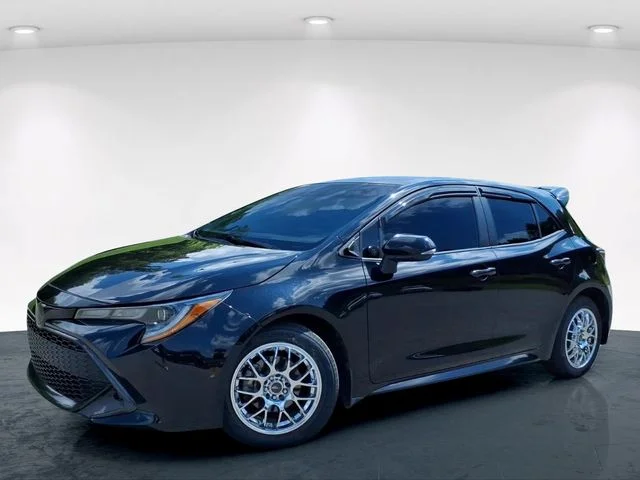 Used 2021 Black Toyota SE image 2