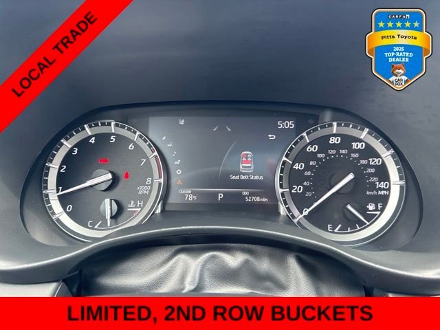 Used 2021 Black Toyota Limited image 22