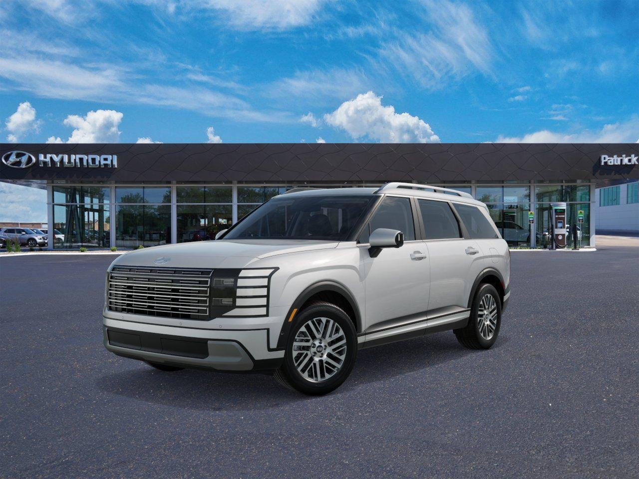 New 2027 Creamy White Pearl Hyundai SEL Premium 7P image 1