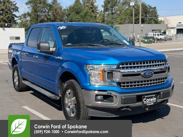 Used 2020 Velocity Blue Metallic Ford XLT image 1