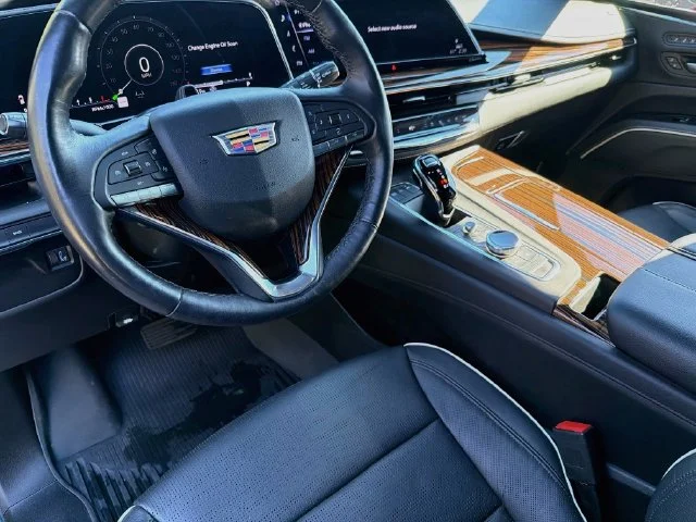 Used 2023 White Cadillac Premium Luxury image 9
