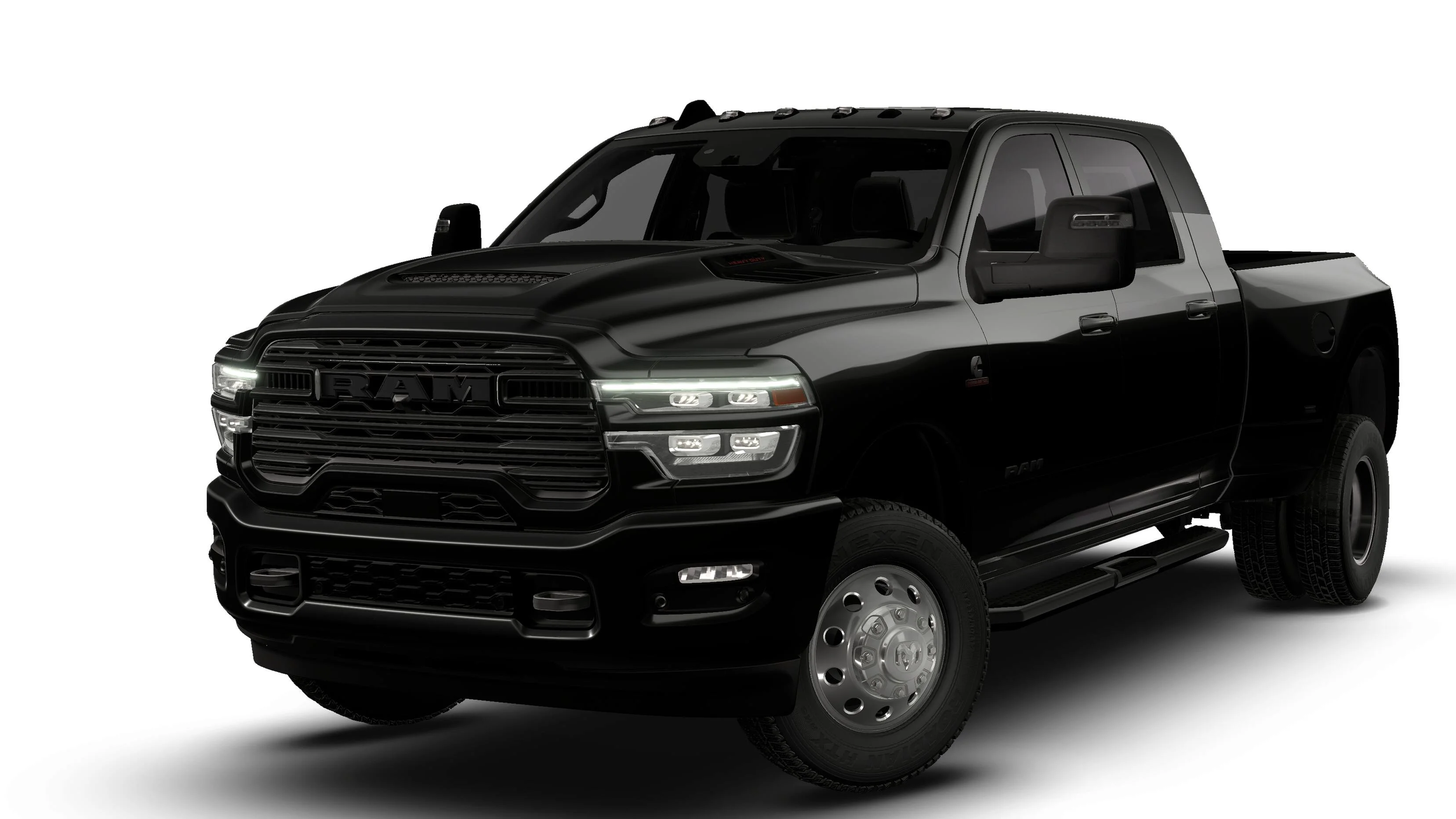 New 2026 Diamond Black Crystal Pearl-Coat Exterior Paint RAM Laramie image 27