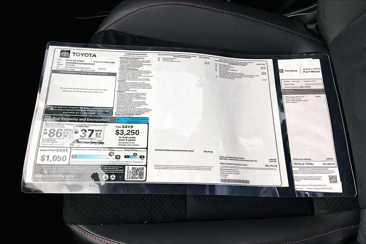 New 2026 Wind Chill Pearl with Midnight Black Metallic roof Toyota GR SPORT image 20