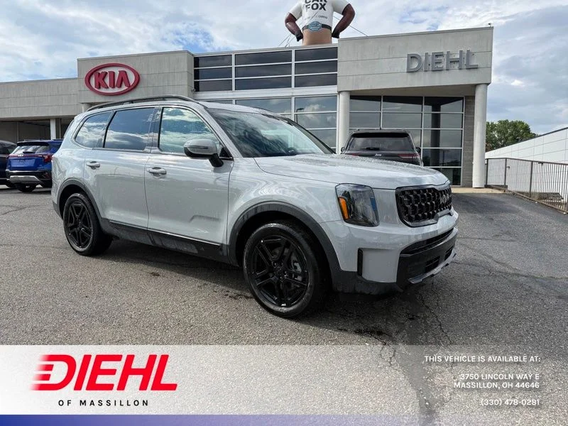 Used 2025 Gray Kia EX X-Line image 1
