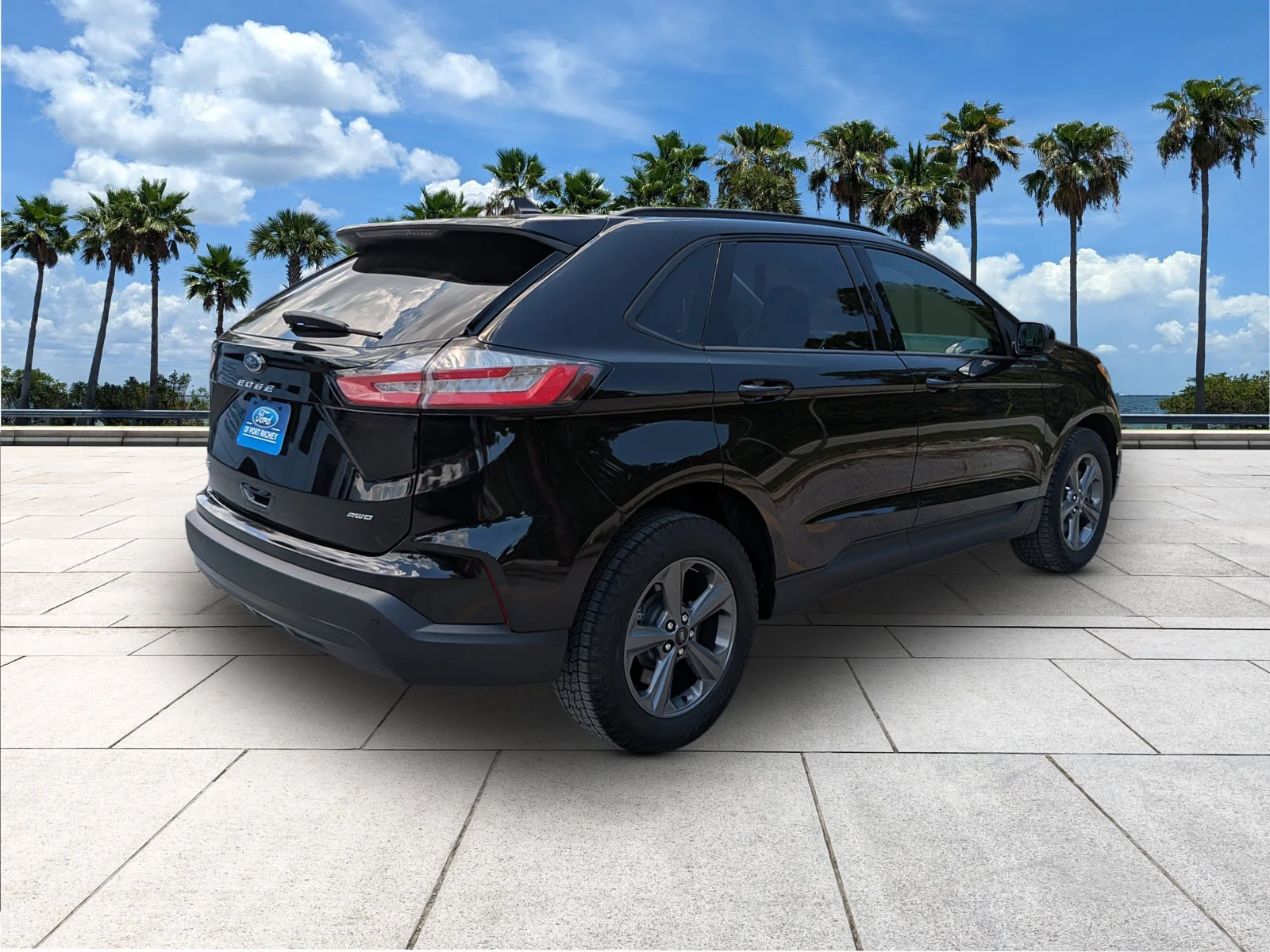 Used 2024 Agate Black Metallic Ford SEL image 8