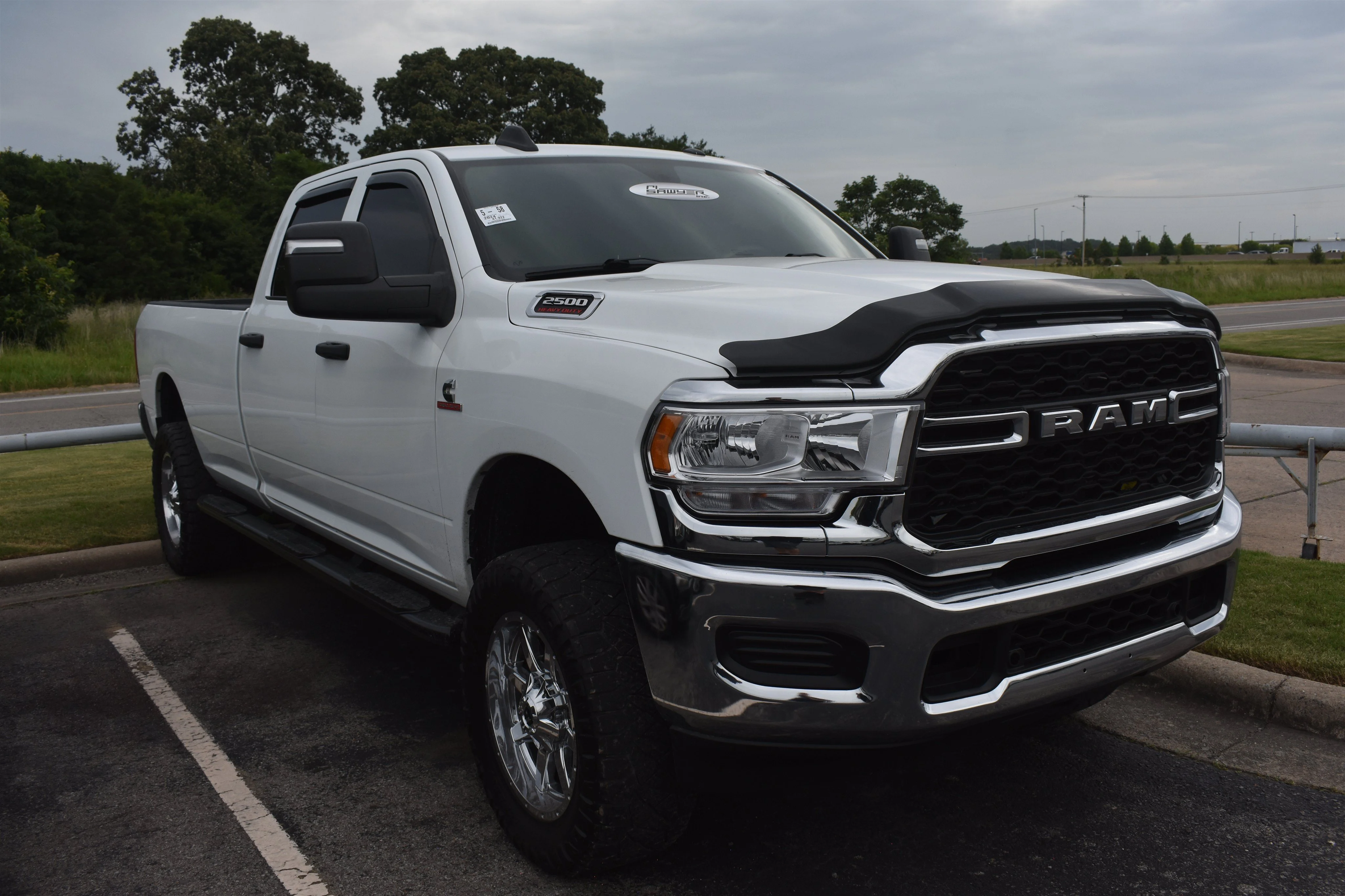 Used 2024 Bright White Clearcoat Ram Tradesman image 3