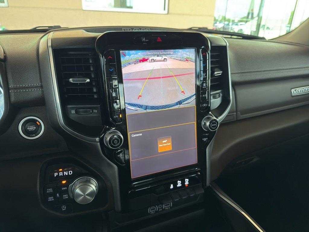 Used 2025 Diamond Black Crystal Pearlcoat Ram Laramie image 21