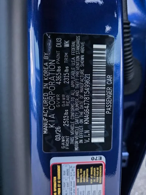 New 2026 Yacht Blue Kia GT-Line image 28