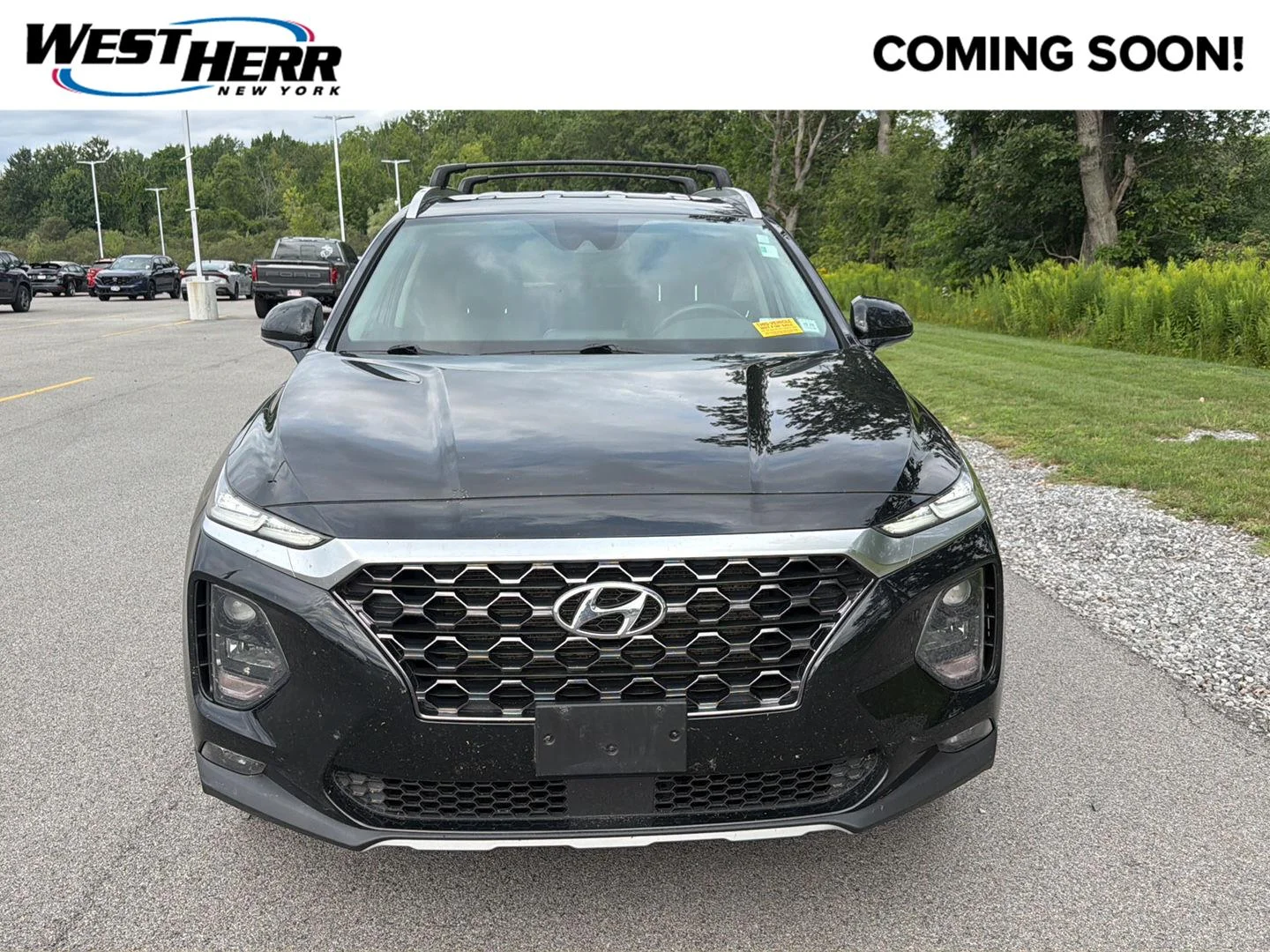 Used 2020 Twilight Black Hyundai SEL image 1