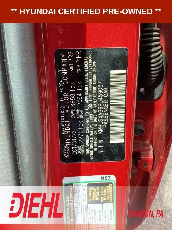 Used 2023 Red Hyundai SEL image 9