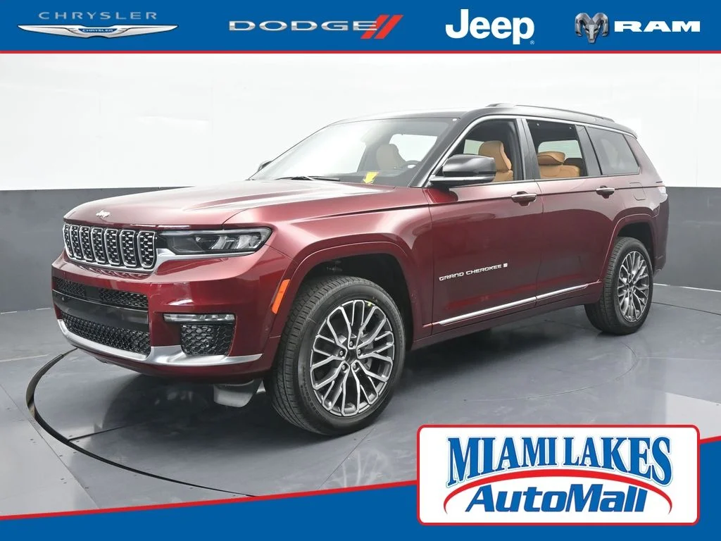 New 2025 Velvet Red Pearlcoat Jeep Summit image 1