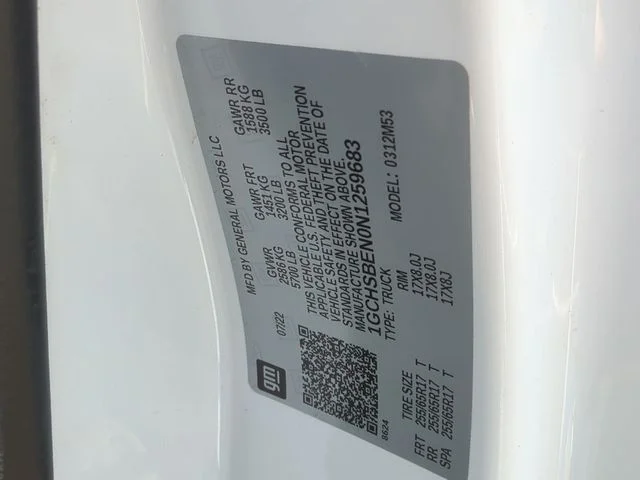 Used 2022 White Chevrolet Work Truck image 38