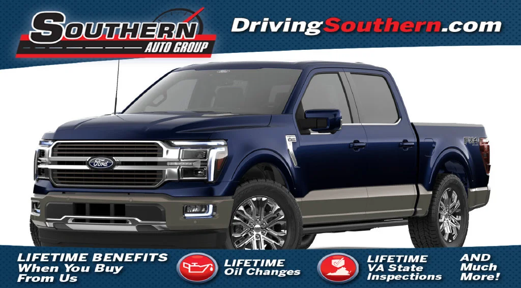 New 2026 Antimatter Blue Metallic Ford King Ranch image 1