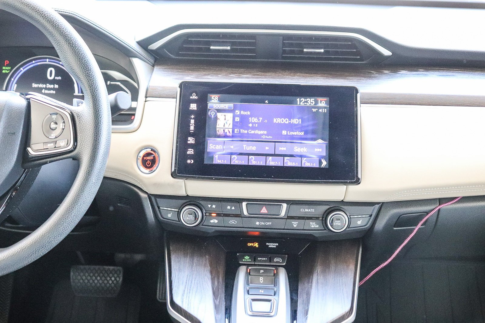 Used 2019 Platinum White Honda Base image 16