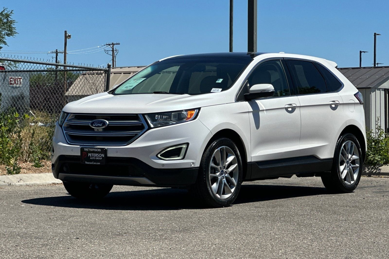 Used 2015 White Ford Titanium image 8