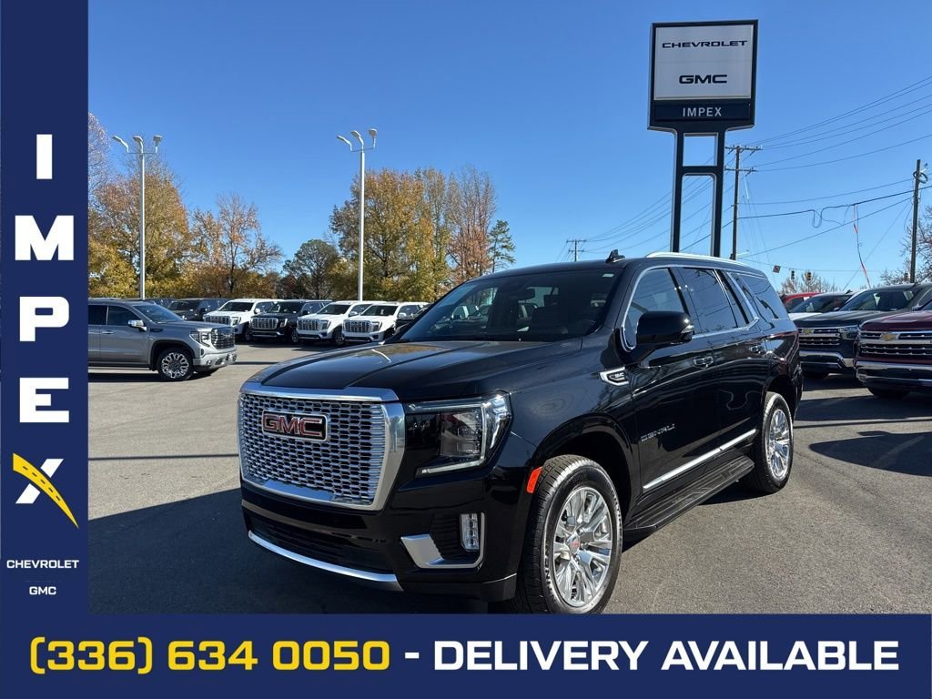 Onyx Black 2024 GMC Yukon Denali 4WD SUV / Crossover Four-Wheel Drive
