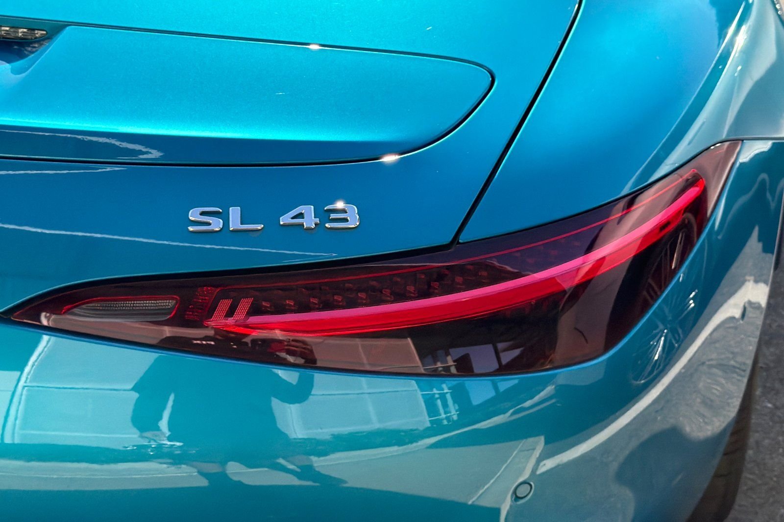 Used 2025 Blue Mercedes-Benz SL 43 AMG® image 13