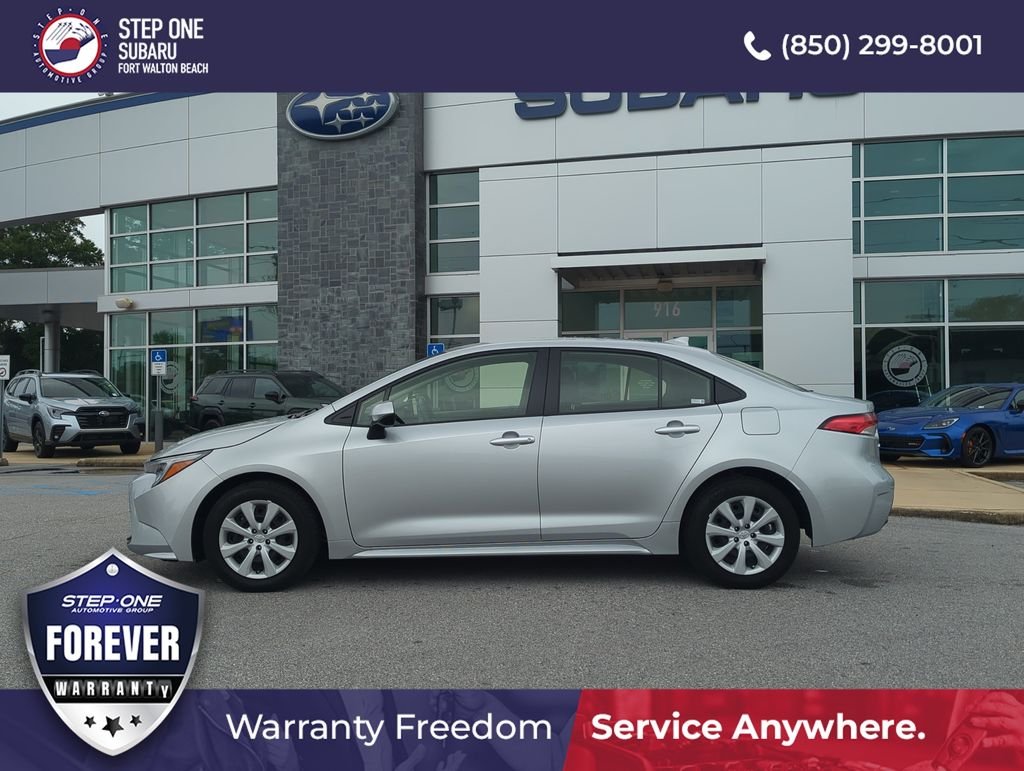 Used 2023 Silver Toyota LE image 4