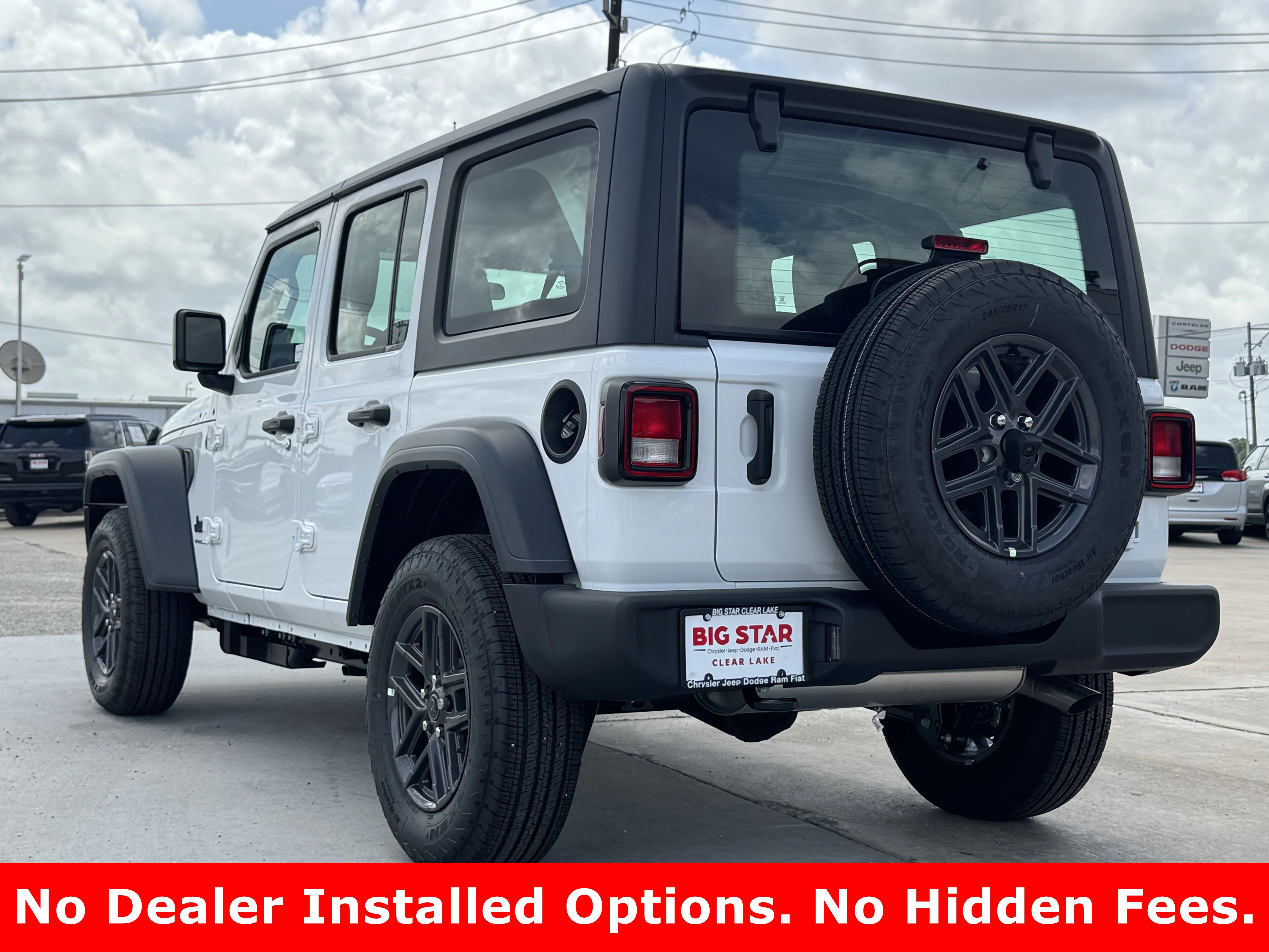 New 2026 Bright White Clearcoat Jeep Sport image 7