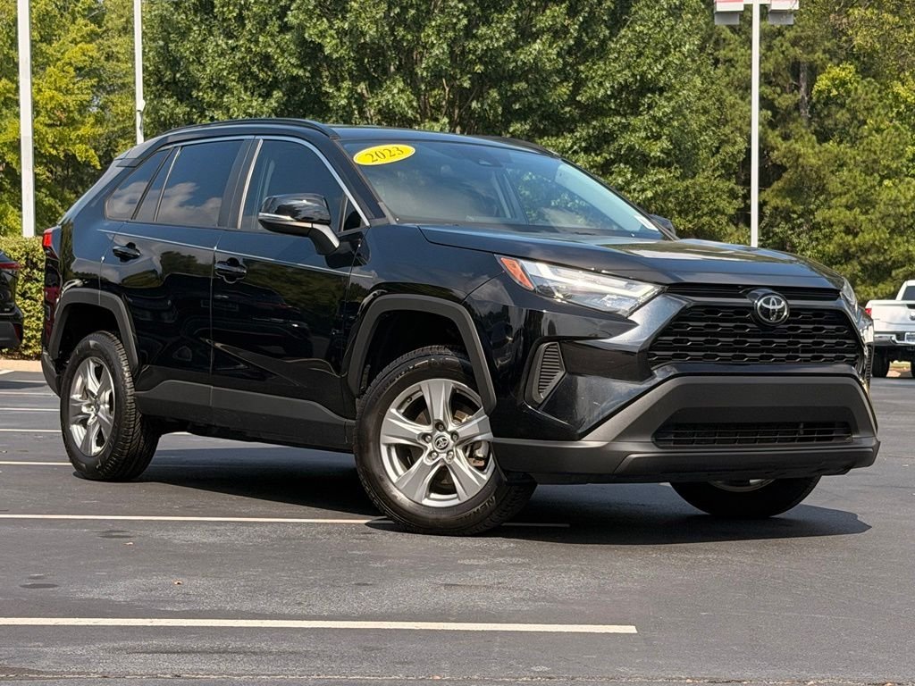 Used 2023 Black Toyota XLE image 2