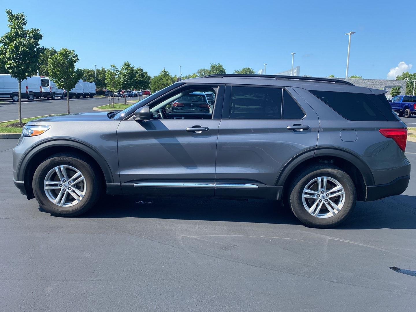 Used 2023 Carbonized Gray Ford XLT image 8