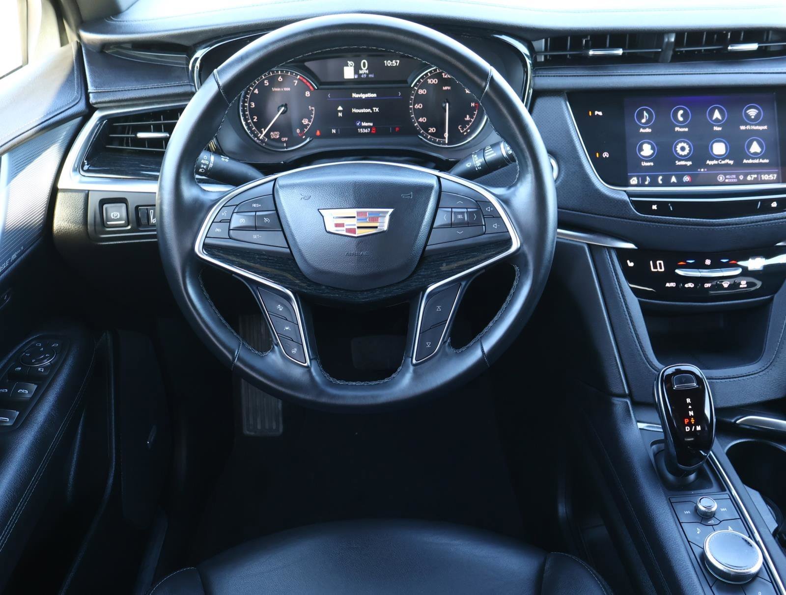 Used 2025 Stellar Black Metallic Cadillac Premium Luxury image 13