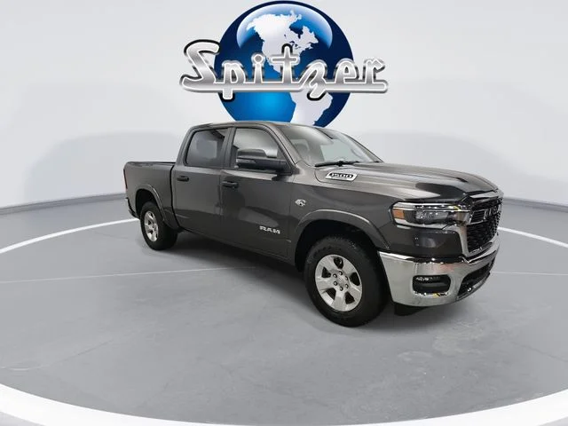 New 2026 Granite Crystal Metallic Clear-Coat Exterior Paint RAM Big Horn/Lone Star image 3
