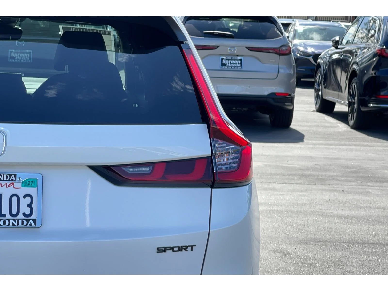 Certified Used 2026 Platinum White Pearl Honda Sport-L image 15