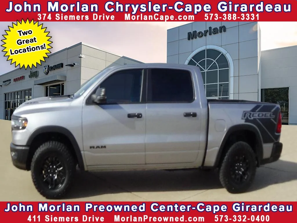 Certified Used 2025 Billet Silver Metallic Clear Coat (psc) RAM Rebel image 1