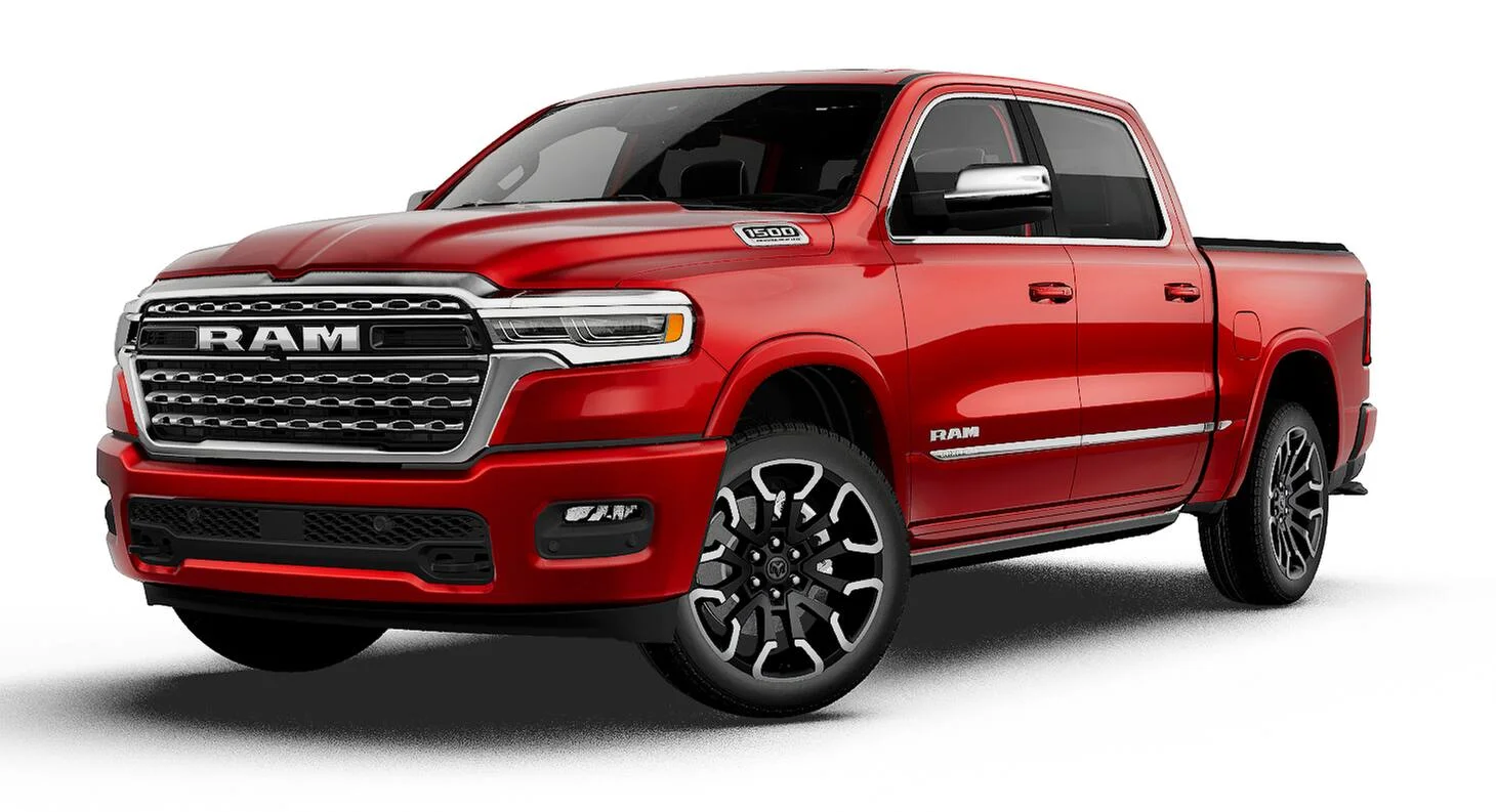 New 2027 Molten Red Pearl-Coat Exterior Paint RAM Limited image 13