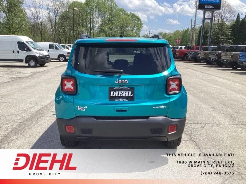Used 2020 Teal Jeep Sport image 6