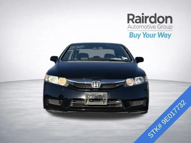 Used 2009 Crystal Black Pearl Honda LX image 2