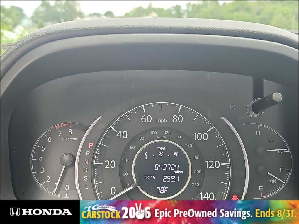 Used 2016 Modern Steel Metallic Honda EX image 26
