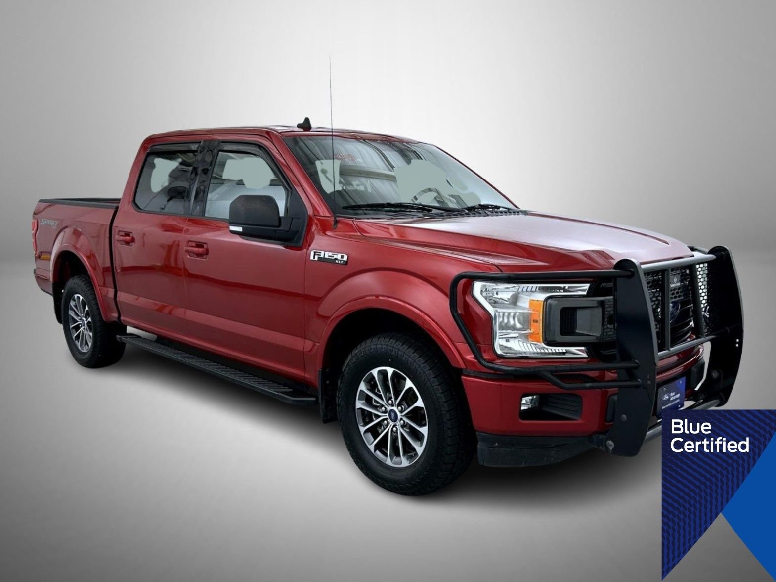 Certified Used 2020 Rapid Red Metallic Tinted Clearcoat Ford XLT image 3