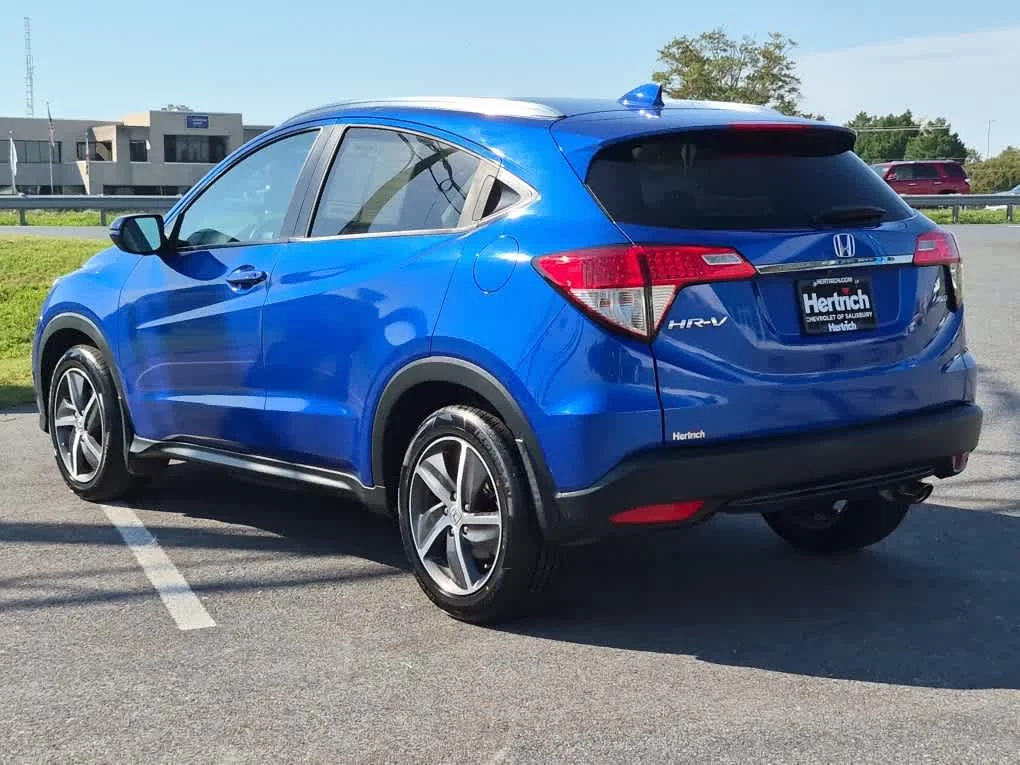 Used 2022 Aegean Blue Metallic Honda EX image 4