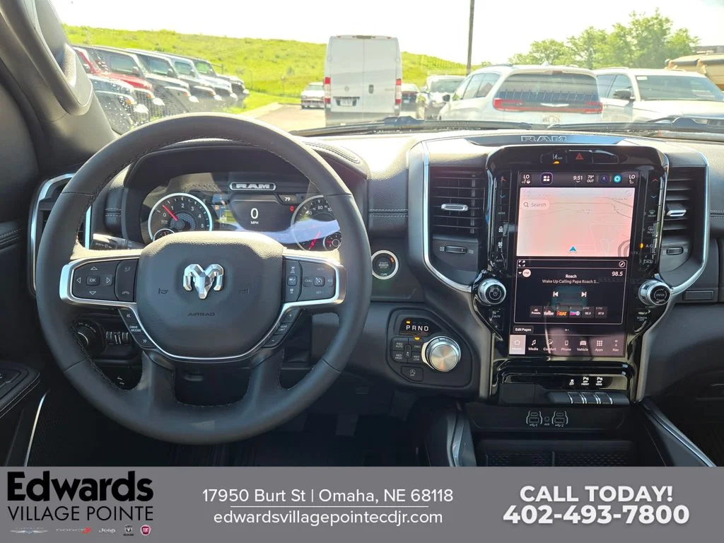 New 2026 Bright White Clear-Coat Exterior Paint RAM Laramie image 16