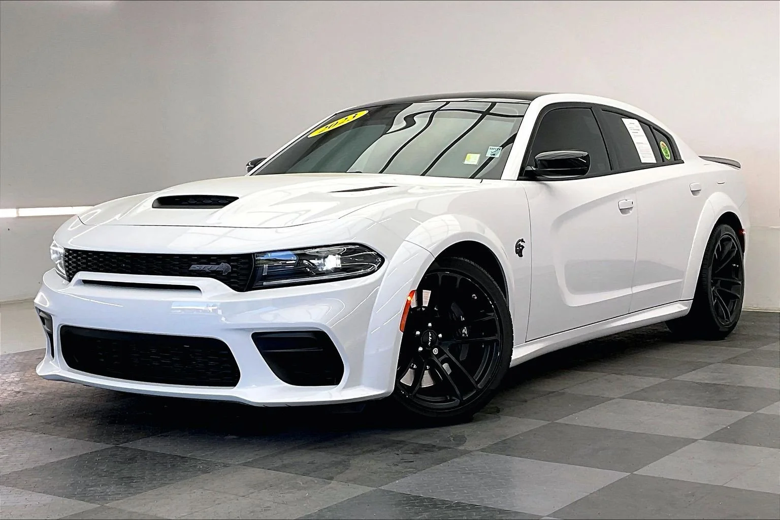 Used 2023 White Knuckle Clearcoat Dodge SRT Hellcat Widebody image 11